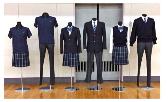 寒川高校の制服