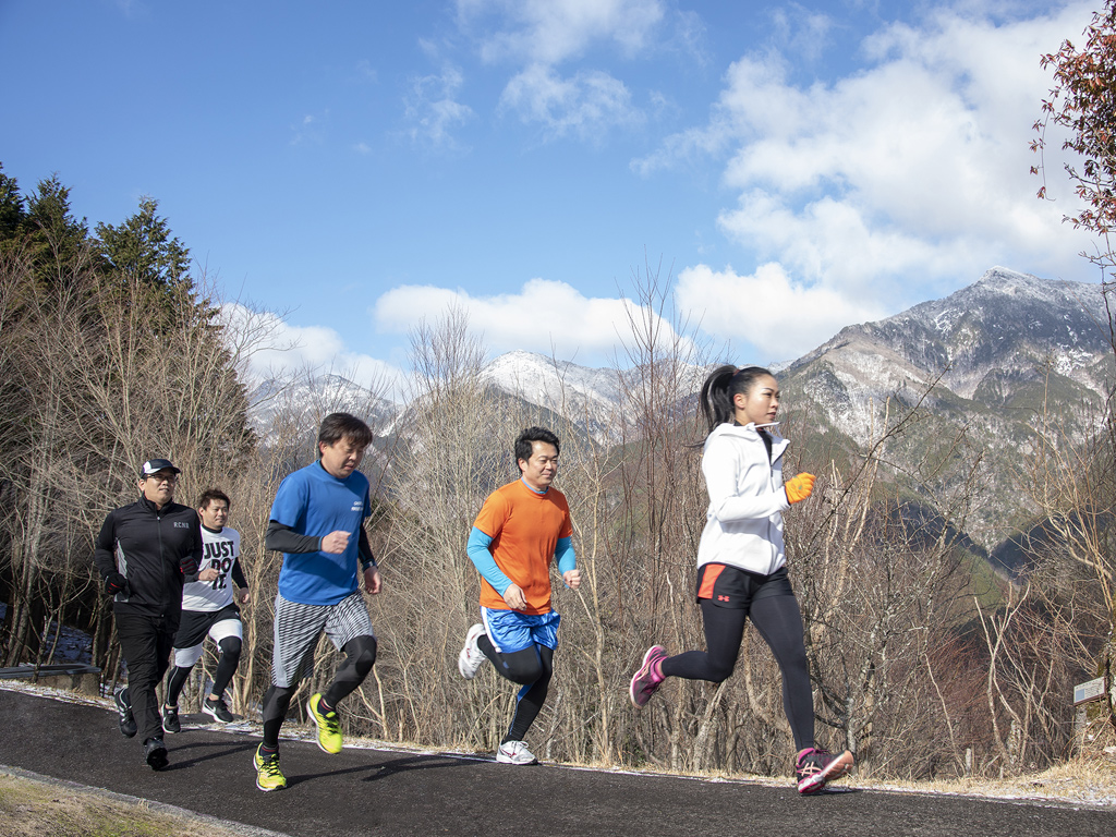 ゆらぎの森リレーマラソン